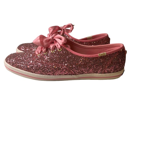 Keds Shoes - Keds Kate Spade New York Pink Glitter Sneakers Women’s 9M